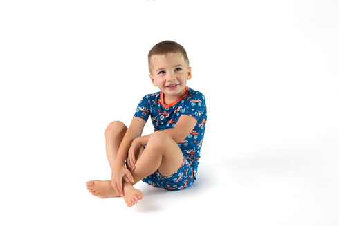 monster-trucks-rockets-two-piece-short-sleeve-pajama-set Boosh Baby - Sophia's Style-5